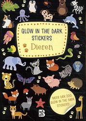 Foto van Glow in the dark stickers dieren - paperback (9789403234298)