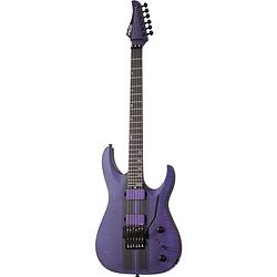 Foto van Schecter banshee gt fr satin trans purple elektrische gitaar