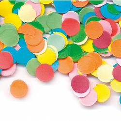 Foto van Multicolor confetti zak van 1 kilo - confetti