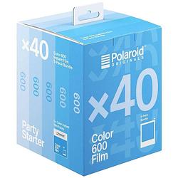 Foto van Polaroid 600 color film pack 40x point-and-shoot filmcamera blauw