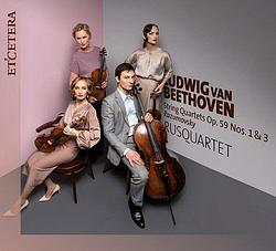 Foto van String quartets op 59 nos 1 & 3 - cd (8711525117471)