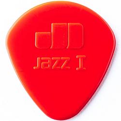 Foto van Dunlop nylon jazz i plectrum rood