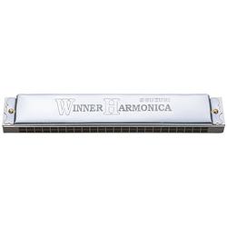 Foto van Suzuki mondharmonica tremolo 48 tonen c-majeur zilver