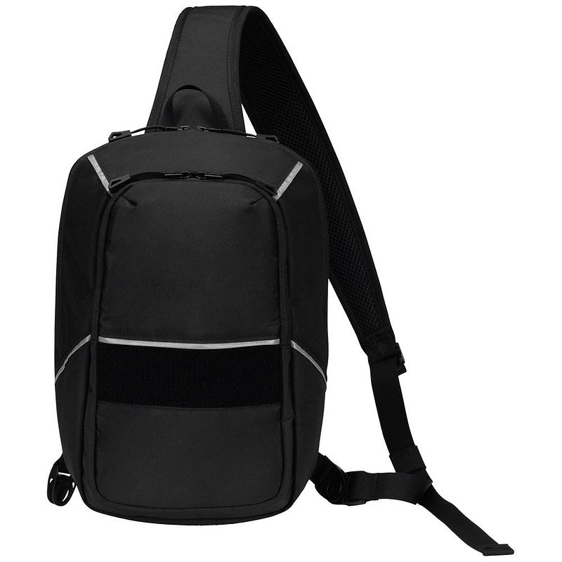Foto van Dicota laptoprugzak sling bag reflective geschikt voor max. (laptop): 32,8 cm (12,9) zwart