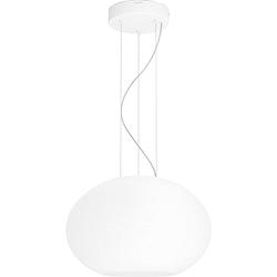 Foto van Philips hue flourish hanglamp white & color wit