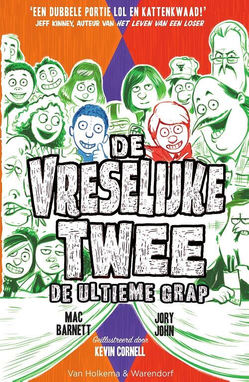 Foto van De vreselijke twee - de ultieme grap - jory john, mac barnett - ebook (9789000365951)