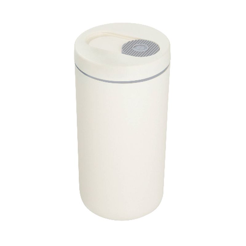 Foto van Idesign - dispenser voor vochtige doekjes, breed, kunststof, beige/grijs - idesign id clean