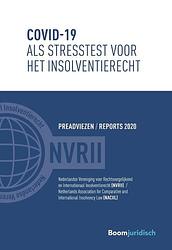 Foto van Covid-19 als stresstest voor het insolventierecht - b.p.c. van weert - paperback (9789462909427)