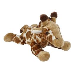 Foto van Gevlekte giraffe knuffel 25 cm knuffeldieren - knuffeldier