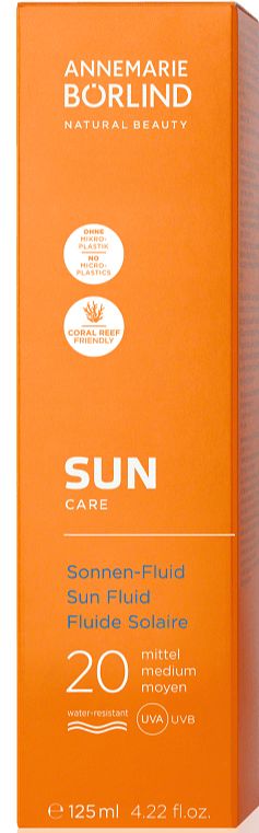 Foto van Borlind sun care sun fluid spf20