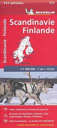 Foto van Michelin 711 scandinavië-finland - paperback (9782067170476)