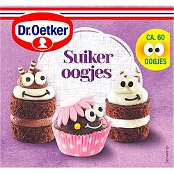 Foto van Dr. oetker suikeroogjes cupcake taart versiering 25g bij jumbo