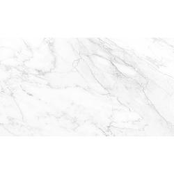 Foto van Inductiebeschermer - steen wit lijn - 78x78 cm