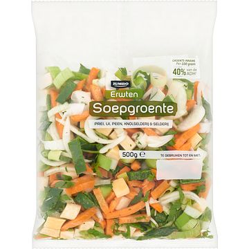 Foto van Jumbo erwten soepgroente 500g