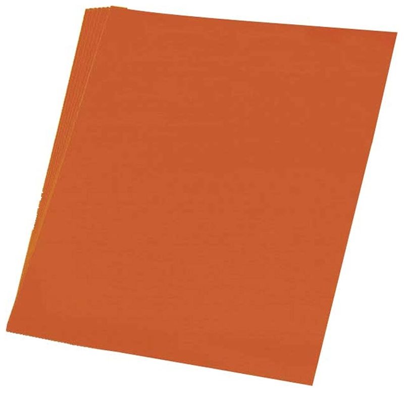 Foto van 50 vellen oranje a4 hobby papier