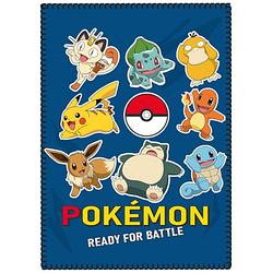 Foto van Pokémon fleecedeken, battle - 100 x 140 cm - polyester