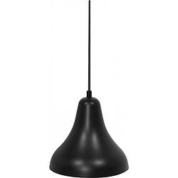 Foto van Dyberg larsen hanglamp tokyo led 20 cm e27 staal 60w zwart