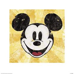 Foto van Pyramid mickey mouse squeaky chic kunstdruk 40x40cm