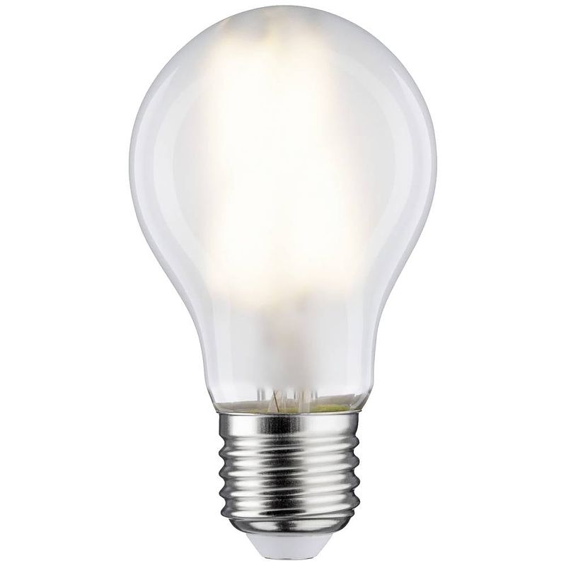 Foto van Paulmann 28729 led-lamp energielabel f (a - g) e27 7.5 w neutraalwit (ø x h) 60 mm x 106 mm 1 stuk(s)