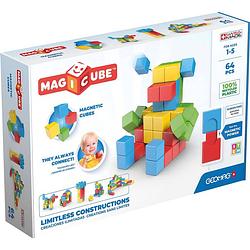 Foto van Geomag magicube full color recycled try me 64 delig