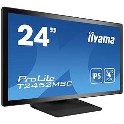 Foto van Iiyama prolite touchscreen monitor energielabel: e (a - g) 60.5 cm (23.8 inch) 1920 x 1080 pixel 16:9 14 ms hdmi, displayport, usb ips led