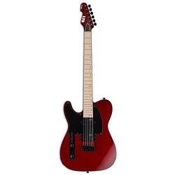 Foto van Esp ltd te-200 lh see thru black cherry linkshandige elektrische gitaar