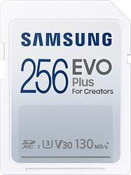 Foto van Samsung evo plus sd card (2021) 256gb sd-kaart wit