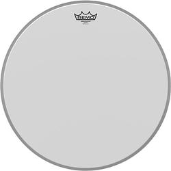 Foto van Remo br-1118-00 ambassador coated 18 inch bassdrumvel wit