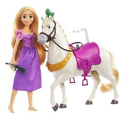 Foto van Disney princess rapunzel pop met paard