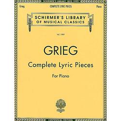 Foto van G. schirmer - edvard grieg: complete lyric pieces for piano