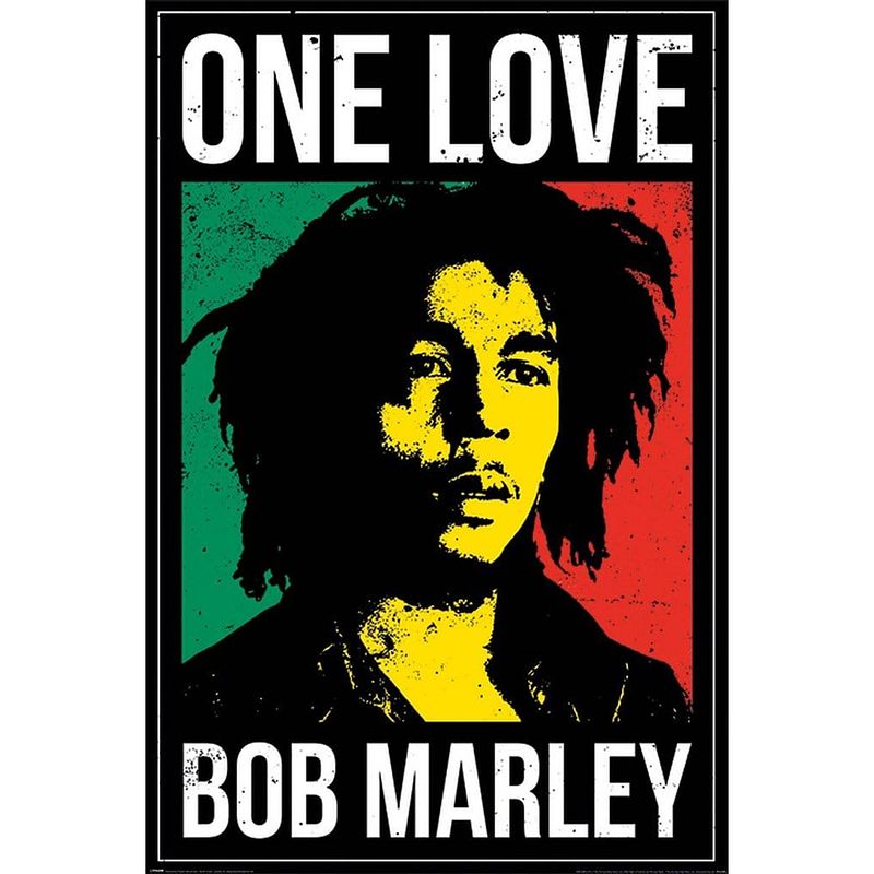 Foto van Pyramid bob marley one love poster 61x91,5cm