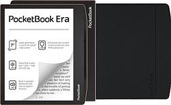 Foto van Pocketbook era 64gb koper + flip book case zwart