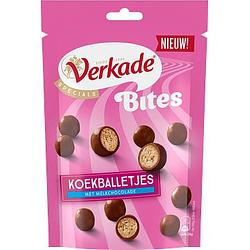 Foto van Verkade specials bites koekballetjes met melkchocolade 120g bij jumbo