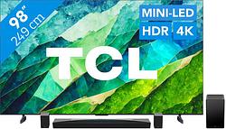 Foto van Tcl qd mini-led 98c81b (2024) + soundbar