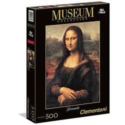 Foto van Clementoni legpuzzel museum collection - mona lisa 500 stukjes