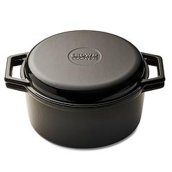 Foto van The tasman dutch oven met grill zwart