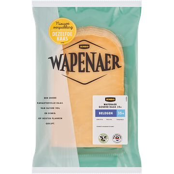 Foto van 1+1 gratis | wapenaer belegen kaas 35+ ca. 200g aanbieding bij jumbo