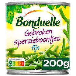 Foto van Bonduelle gebroken sperzieboontjes fijn 200g bij jumbo