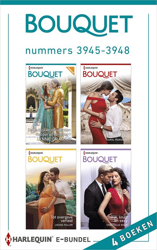 Foto van Bouquet e-bundel nummers 3945 - 3948 - carol marinelli - ebook (9789402534535)