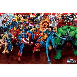 Foto van Pyramid marvel heroes attack poster 91,5x61cm