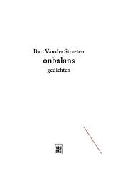 Foto van Onbalans - bart van der straeten - ebook (9789460012730)