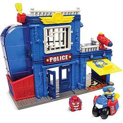 Foto van Goliath speelset superzings politiebureau blauw 4-delig