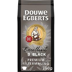 Foto van Douwe egberts black (9) filterkoffie 250g bij jumbo