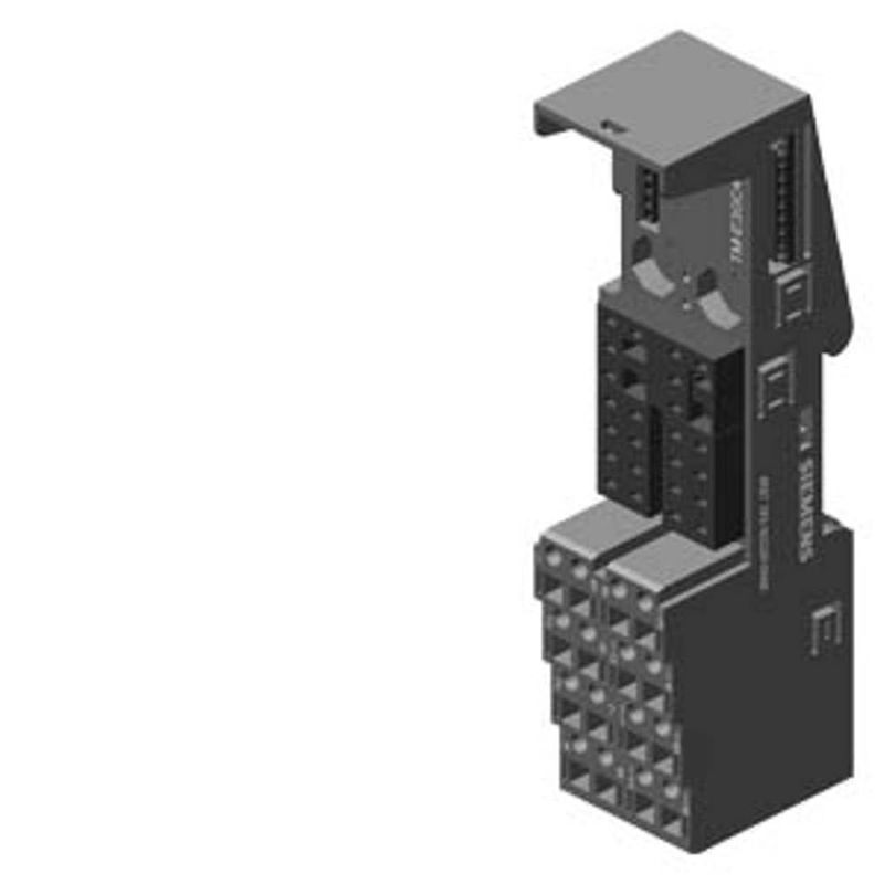 Foto van Siemens siemens dig.industr. plc-terminalmodule 28.8 v/dc