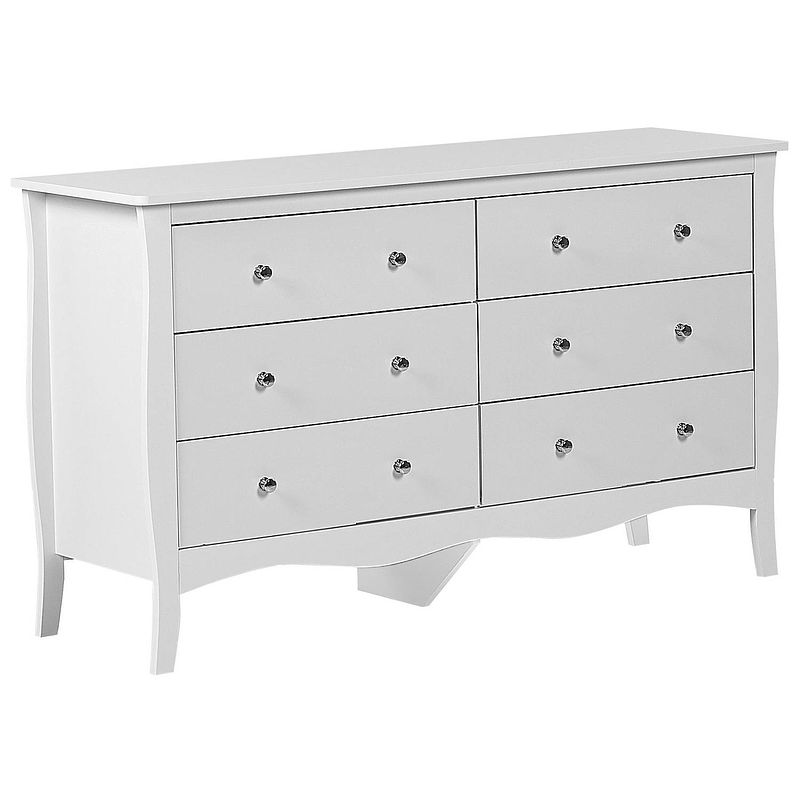 Foto van Beliani winchester - commode-wit-mdf