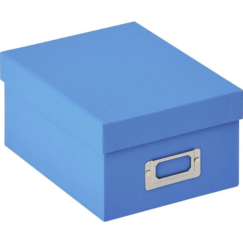 Foto van Walther+ design fb-115-u fotoalbum (b x h) 22 cm x 17 cm blauw