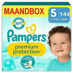 Foto van Pampers - premium protection - maat 5 - maandbox - 144 luiers