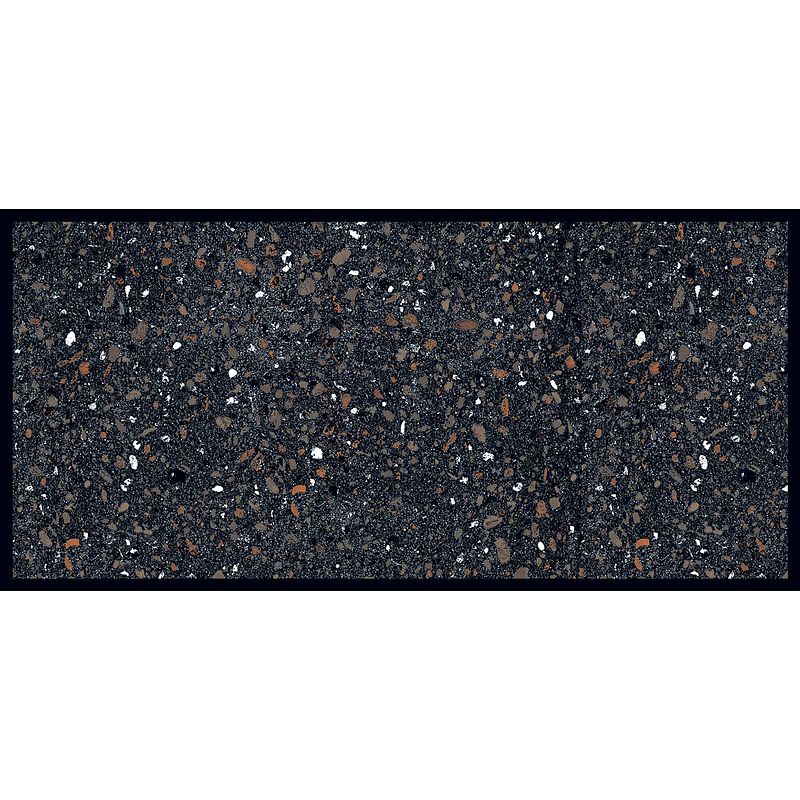 Foto van Md entree - design mat - universal - terrazzo black - 67 x 150 cm