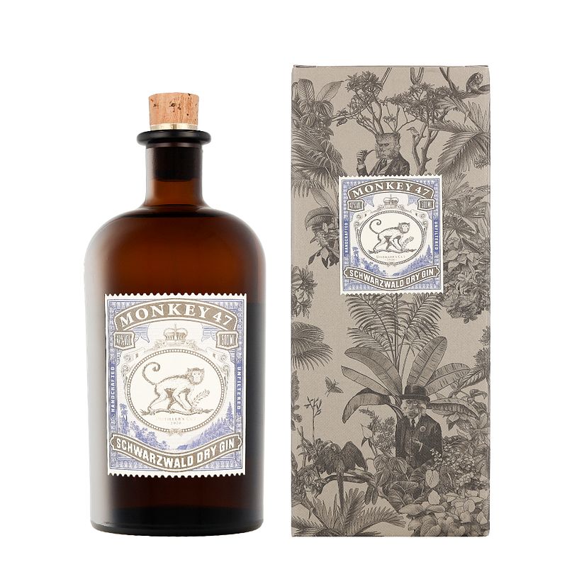 Foto van Monkey 47 distiller'ss cut 2020 0.5 liter gin + giftbox