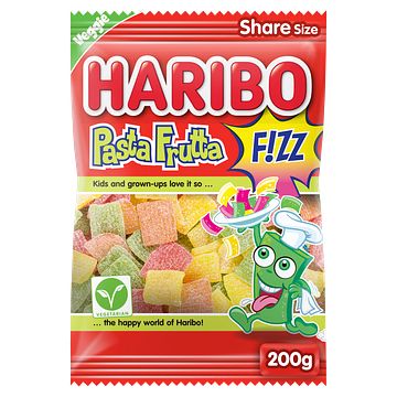 Foto van Haribo pasta frutta f!zz 200g bij jumbo